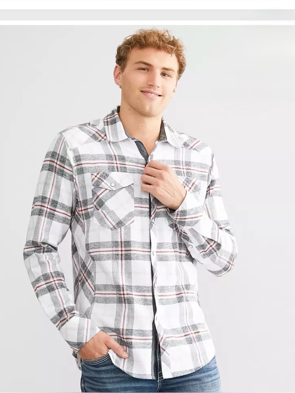 BKE  Standard Stretch Shirt SZL